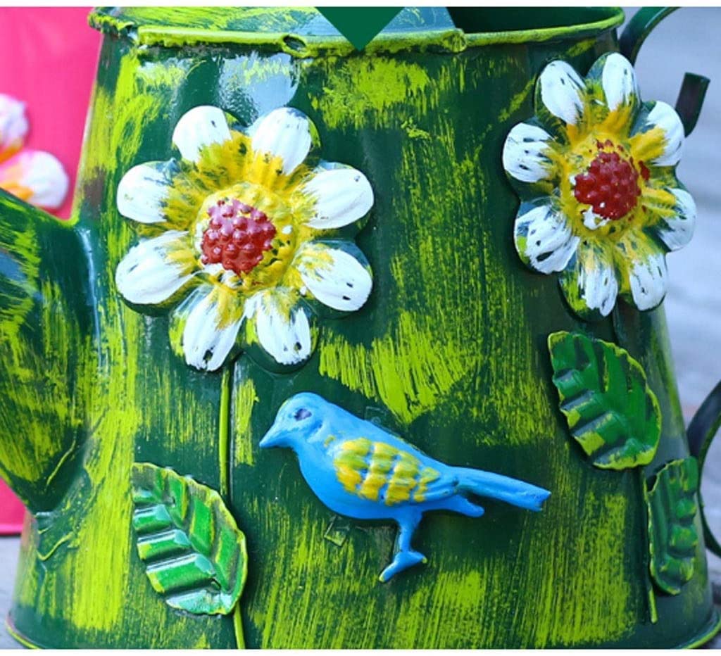Regadera de Jardín Regadera De Regadera De Hierro, Regadera De Interior para Plantas De Casa, Regadera De Flores, Boquilla De Riego para Plantas Regadera de Riego (Color : B-3L)