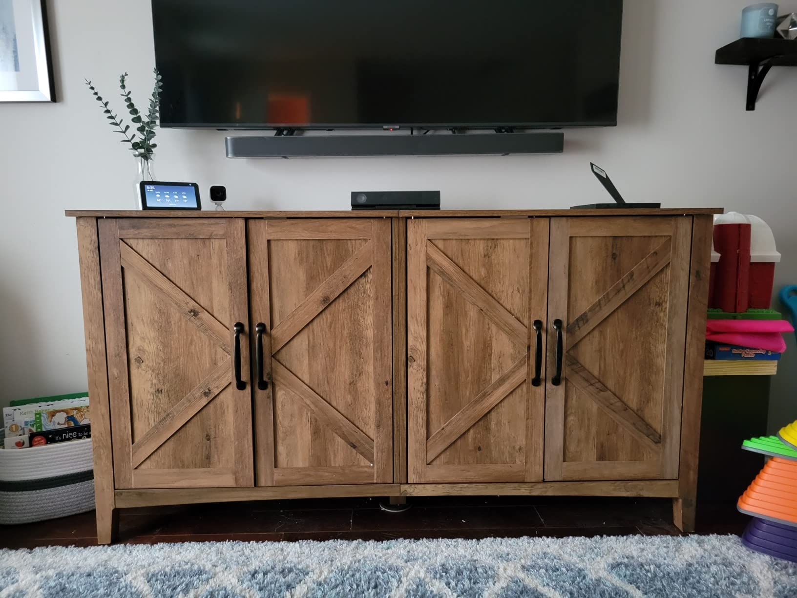 35/mo Finance VASAGLE Buffet Sideboard, Credenza, Kitchen Storage with