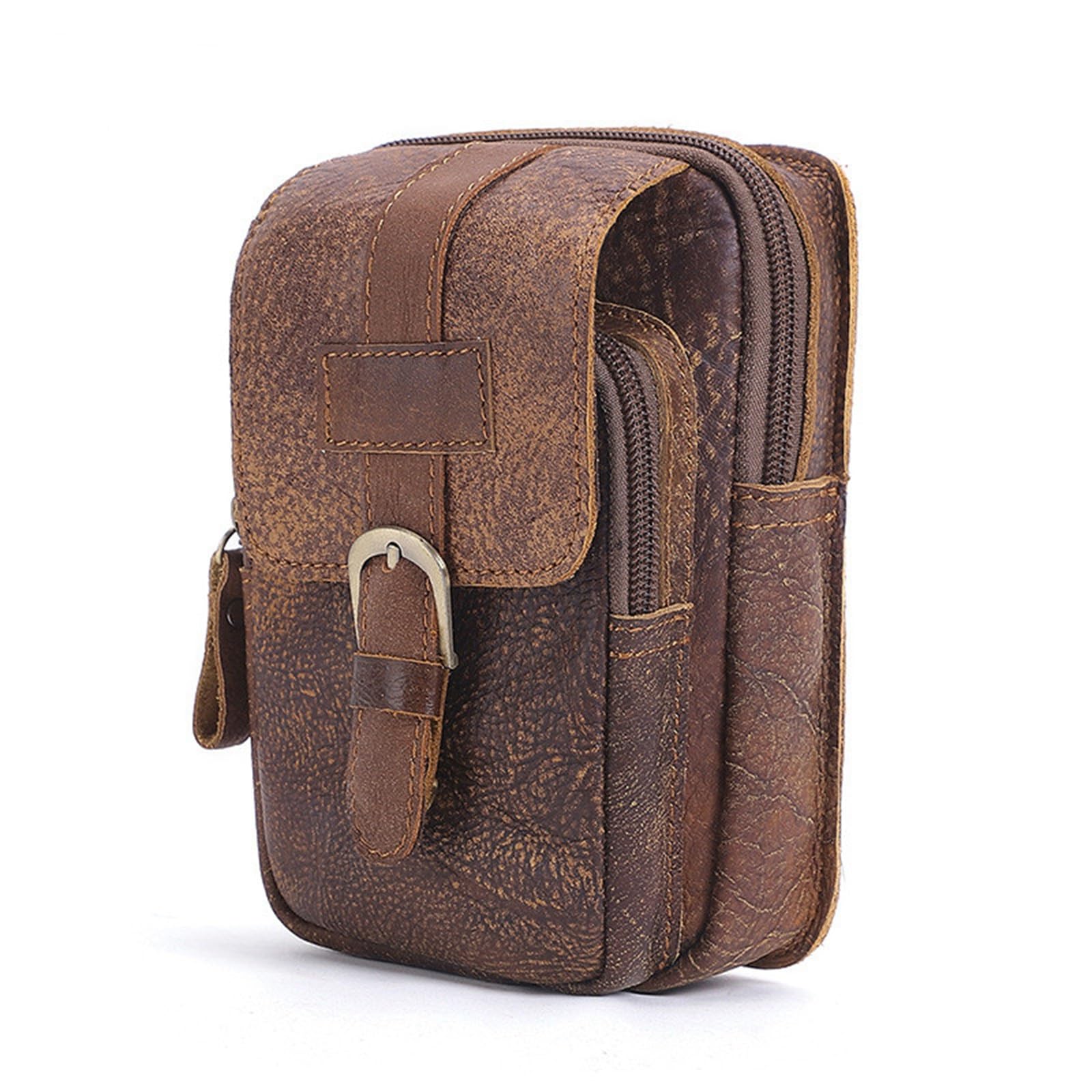 Torba na pasek na telefon komórkowy, męska torba na pasek do noszenia, torba crossbody, wielofunkcyjna torba na pasek w stylu retro, męska torba na telefon komórkowy nerka