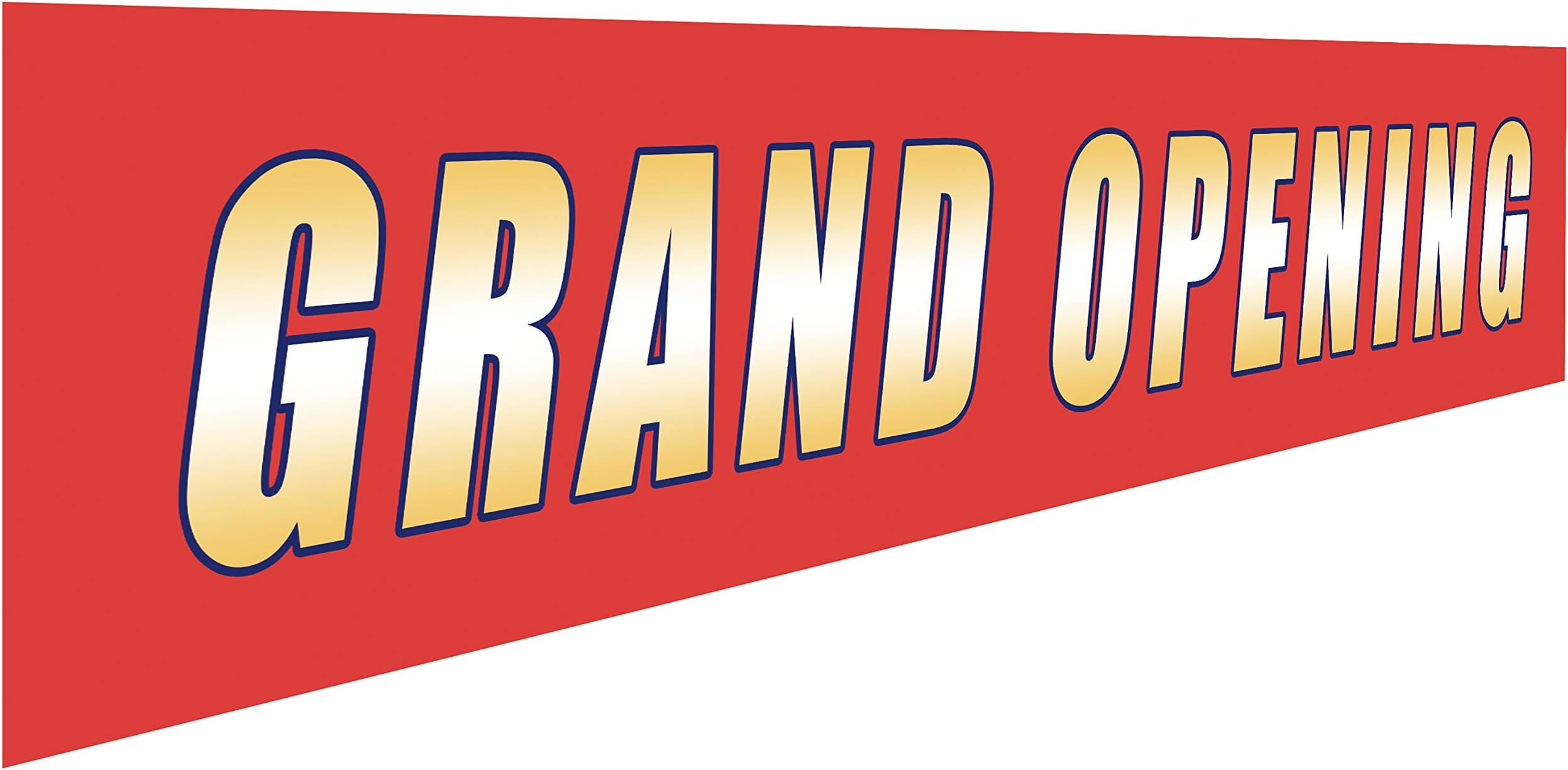 Grand Opening Banner | Large Store Advertising Sign | Business Restaurant Shop Flag