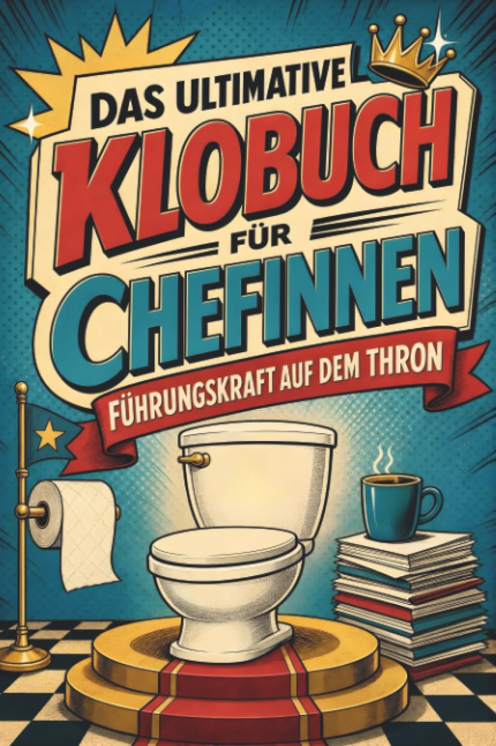 Das ultimative Klobuch für Chefinnen: Führungskraft auf dem Thron. Lustiges Geschenk für Chefinnen, Boss Ladies und Führungskräfte