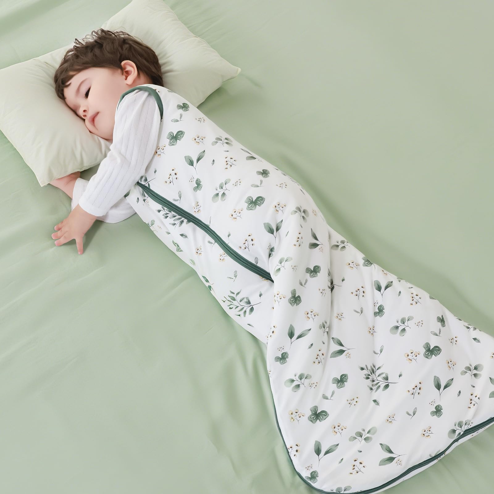 Bamboom Sacco Nanna Neonato Mini - con Maniche e Piedini - 0/6 mesi