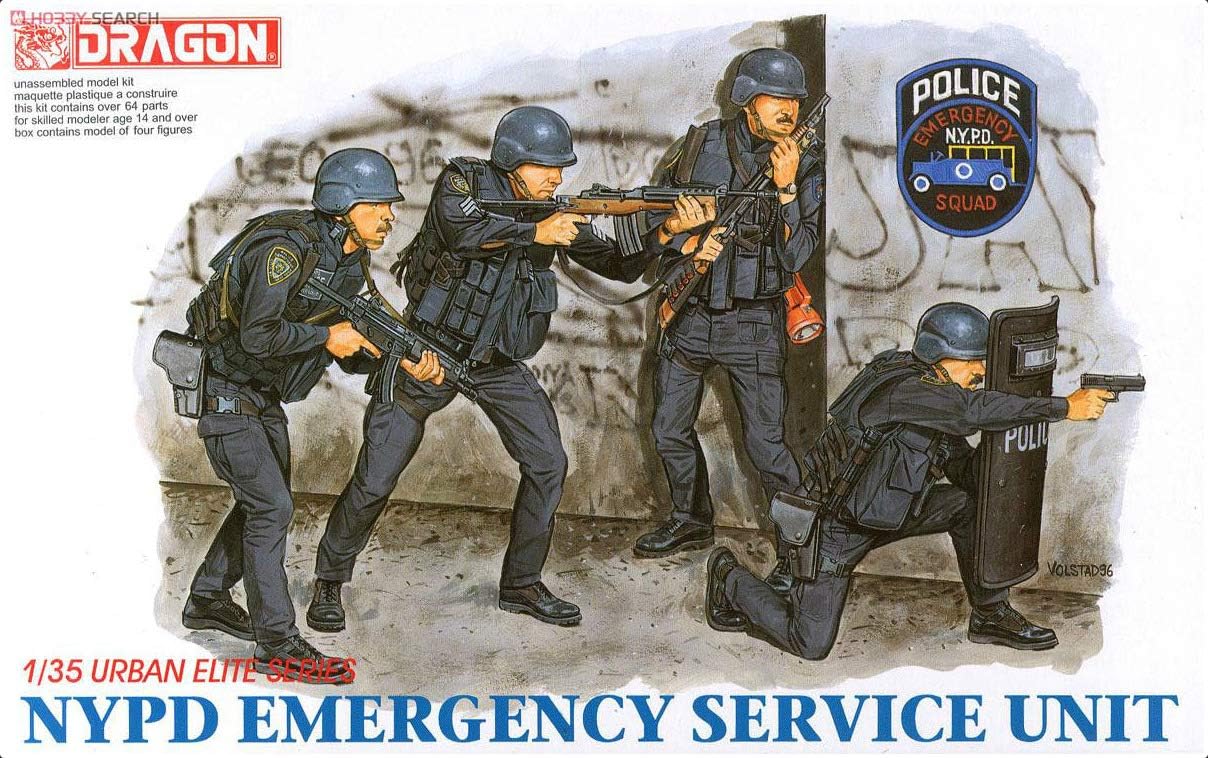 DRAGON MODELS USA 6506 1/35 NYPD Emergency Service Unit