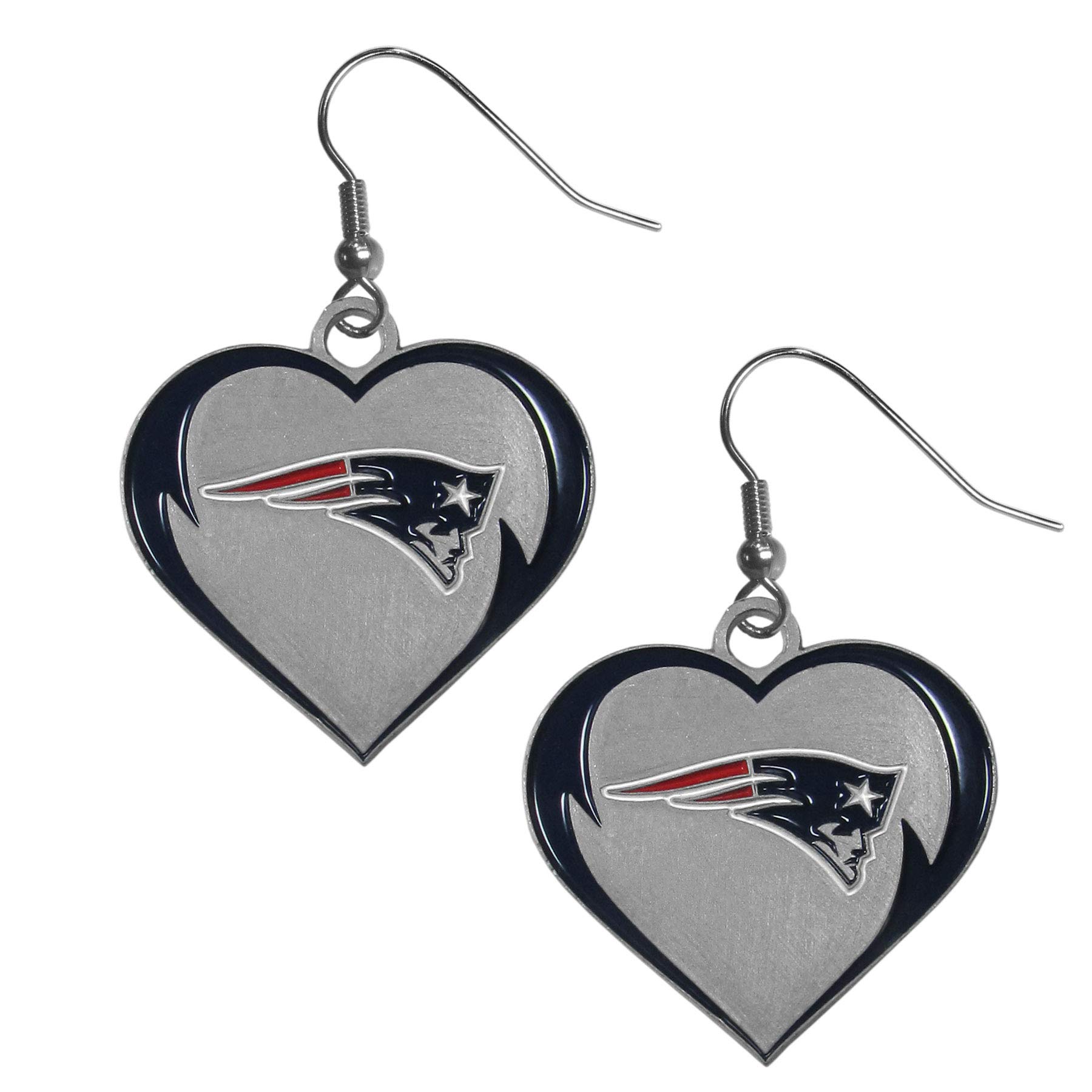 Siskiyou SportsNFL unisex-adult Heart Dangle Earrings