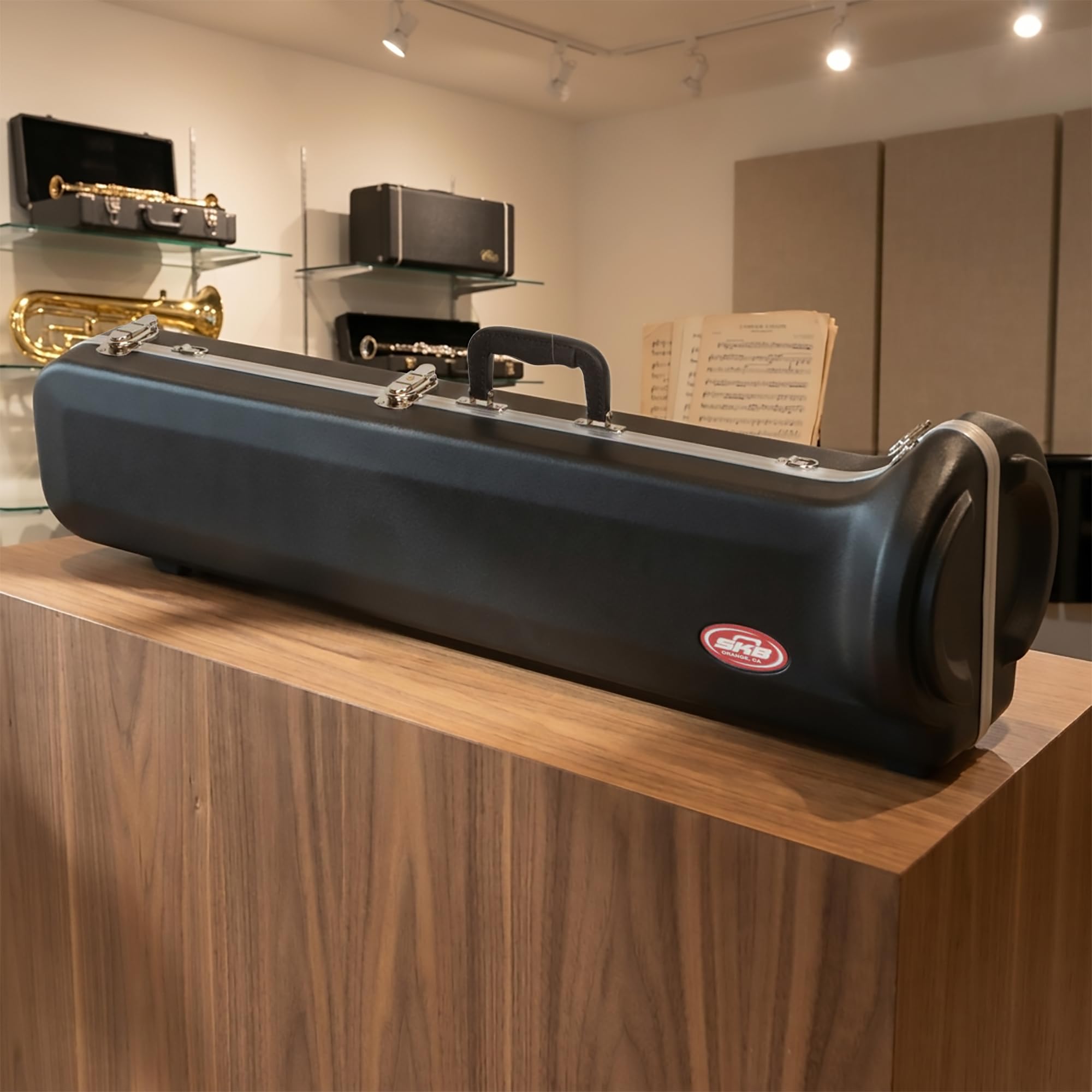 Amazon | SKB トロンボーン用ハードケース 1SKB-360 ブラック | 金