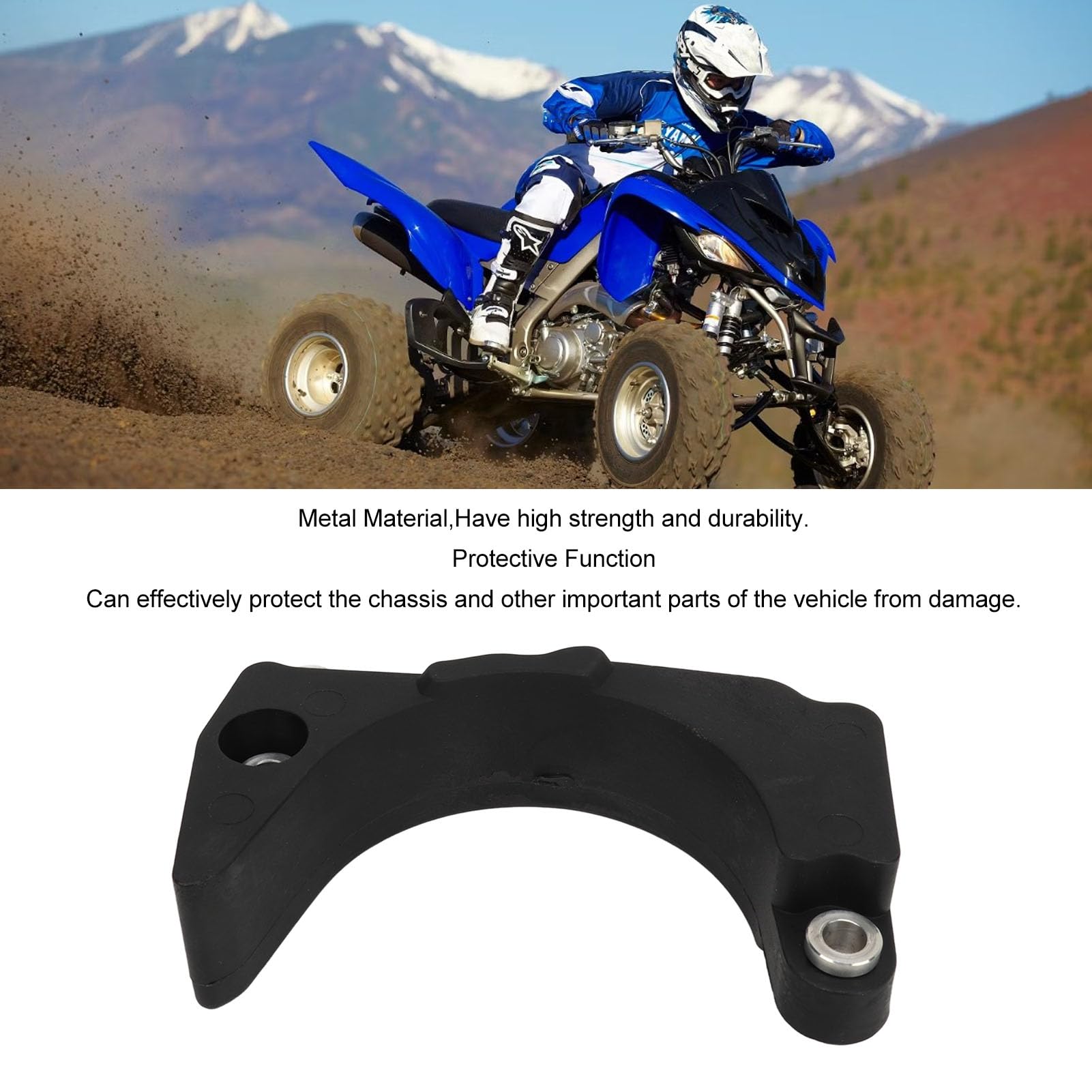 Kit di Riparazione Paracatena ATV Case Saver, Kit di Riparazione Paracatena in Metallo Ad Alta Resistenza Per Protezione Motore Per Raptor 700 700R