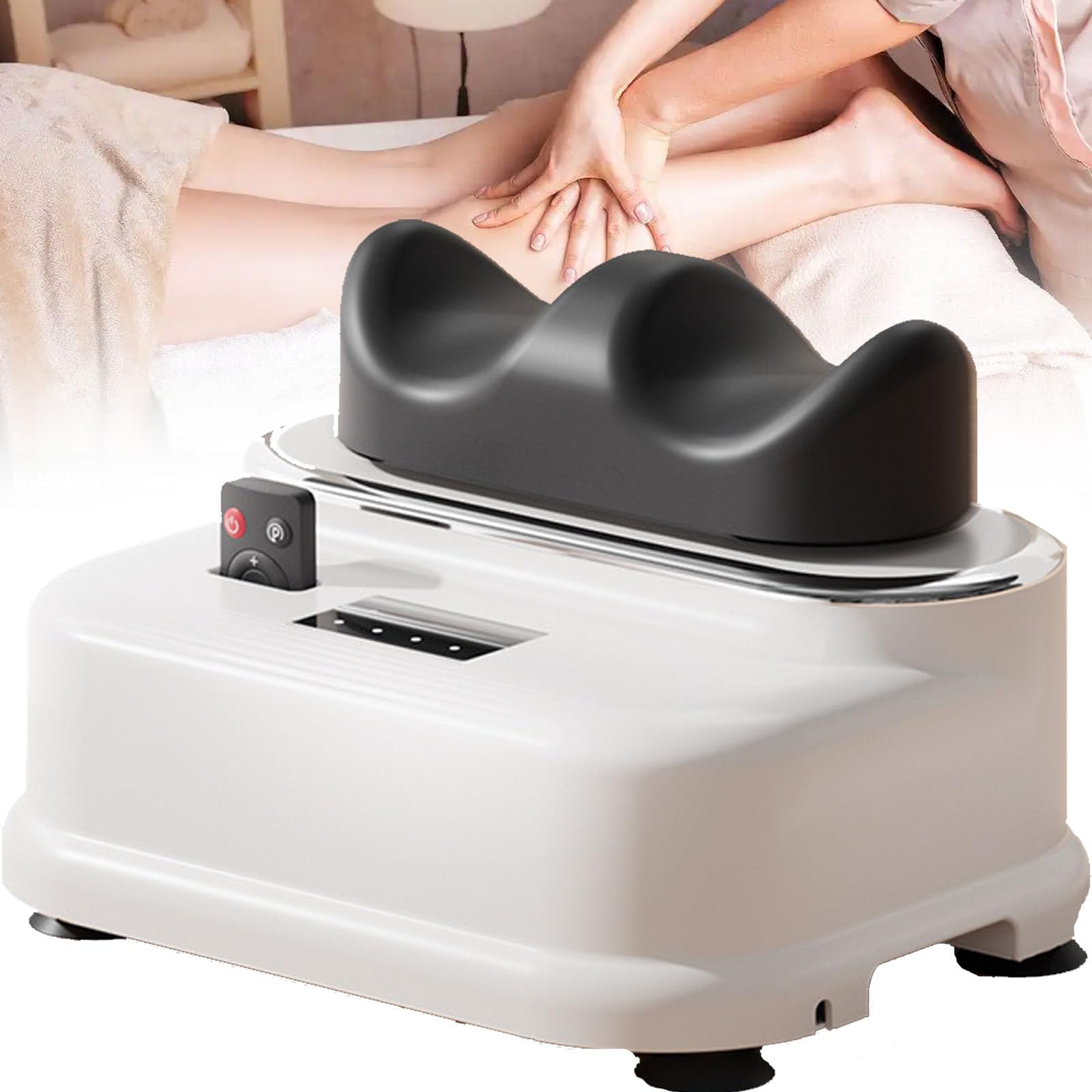 Appareil de massage des pieds électrique aérobique, appareil de circulation Chi pour la neuropathie, améliore la circulation, soulage les douleurs aux pieds et aux jambes.
