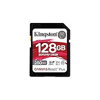 Kingston Canvas React Plus V60 SD 1TB SDXC UHS-II 280R/150W U3 V60 for Full HD/4K