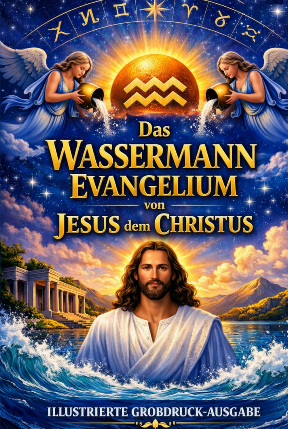 Das Aquarianische Evangelium von Jesus dem Christus: Die verlorenen Jahre Jesu enthüllt – ILLUSTRIERTE GROSSDRUCK-AUSGABE Ein Klassiker im leicht lesbaren Format