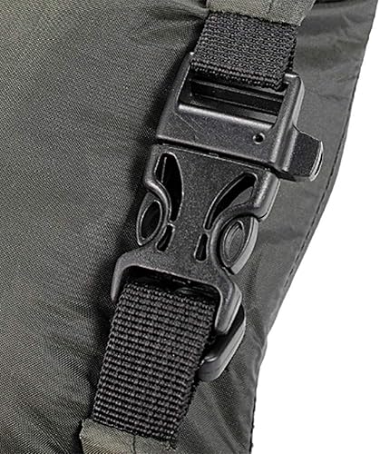 Miniatura 8 de Uxsiya PVC al aire libre plegable bolsa seca almacenamiento bolsas de transporte para acampar senderismo playa (50L)