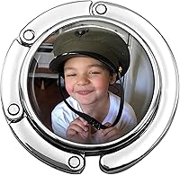 Vista 6 de Carrete retráctil de identificación personalizado fabricado en Estados Unidos Soporte para insignia de logotipo de mascota, persona, lugar