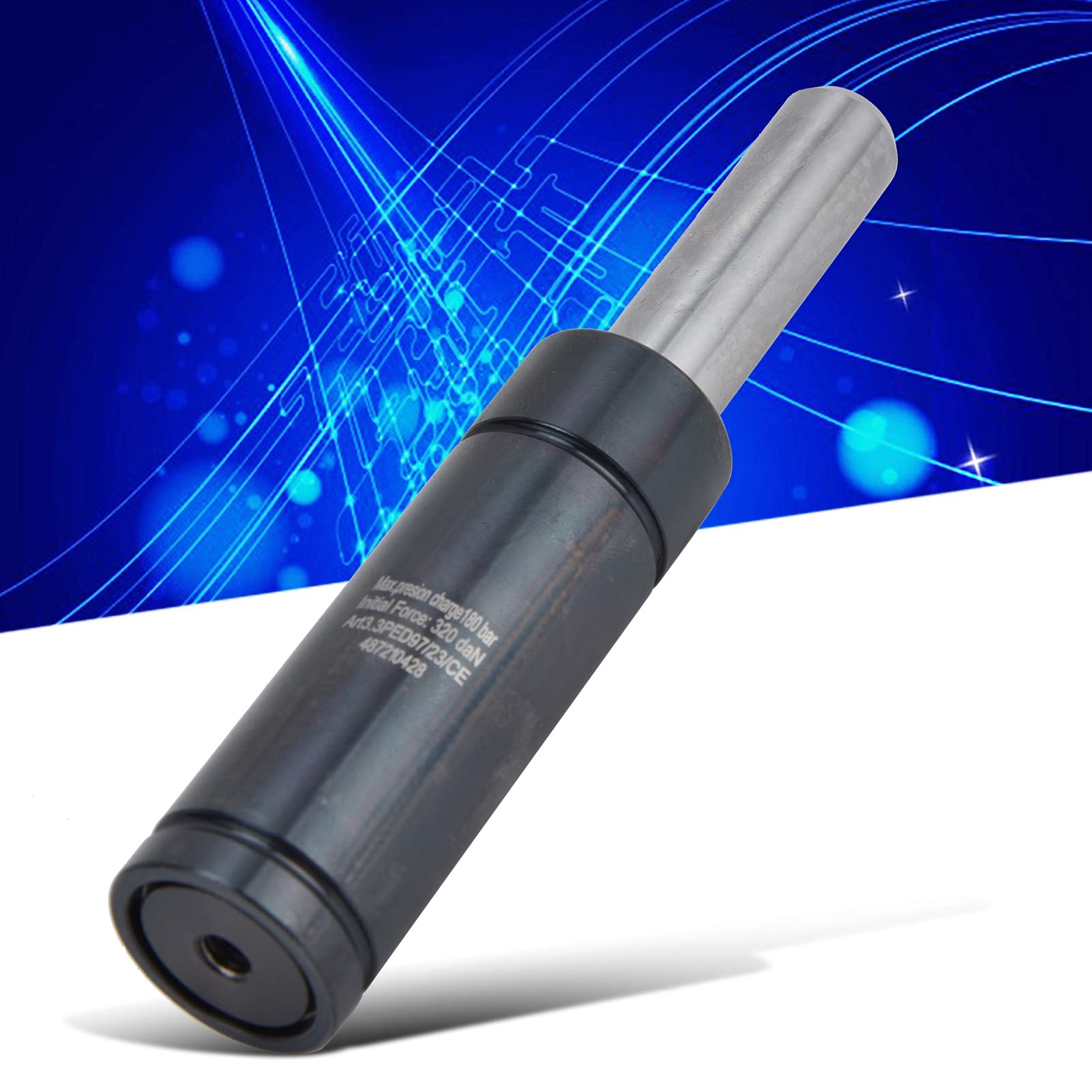 Hidyliu Cilindro Durevole della Molla a Gas Dell'azoto con Alta Pressione per le Forniture di Stampi Industriali 3200N Diametro 24,9 Mm (YX320-063)