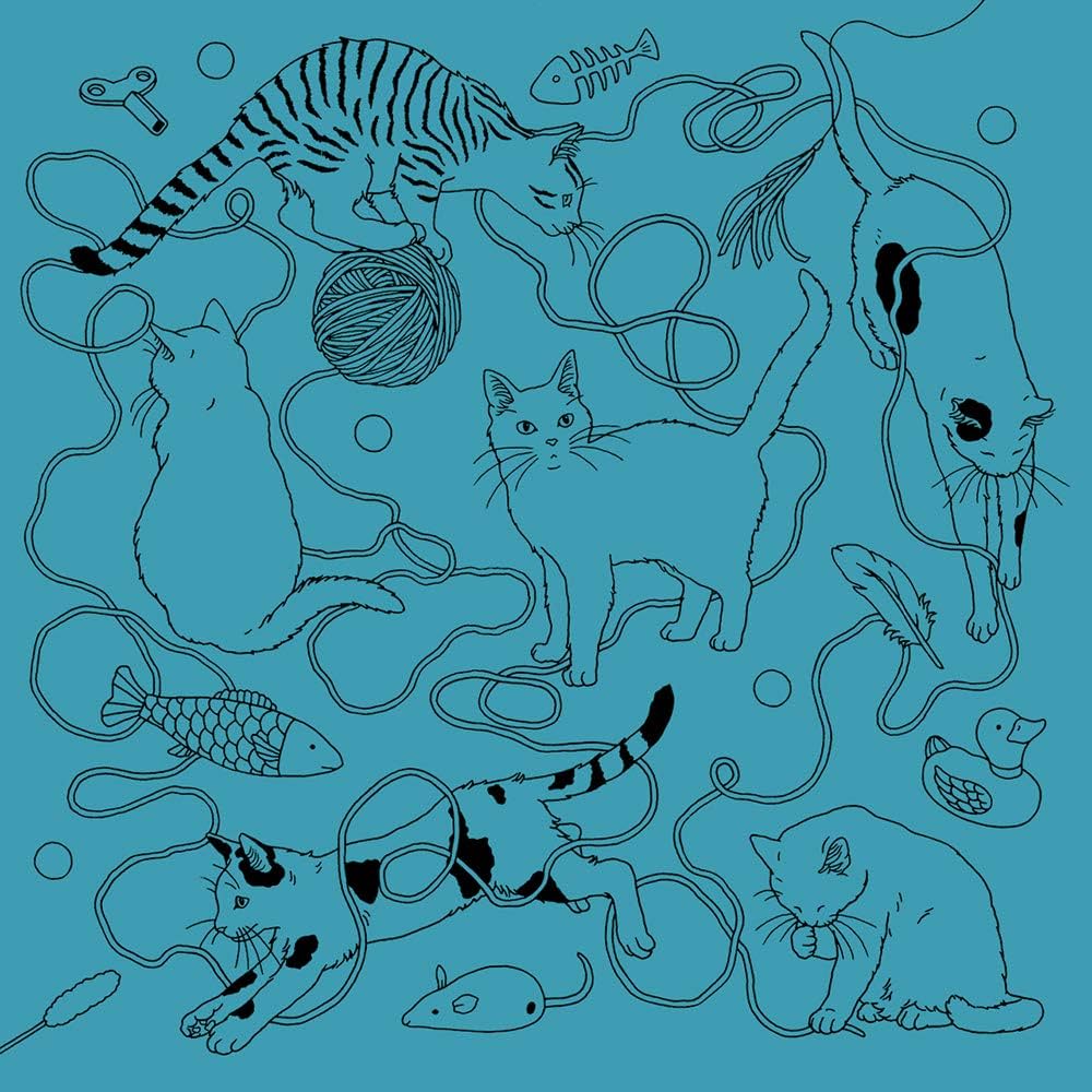 絵画。壁掛け原画【可愛い猫たちとロマンチックのピアノ曲】 41lTAk3u3AL._UF350,350_QL50_.jpg