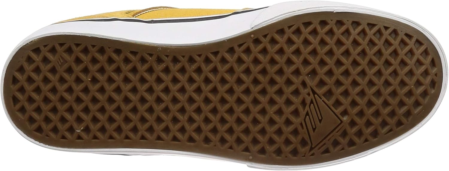 Emerica Men's The Reynolds Low Vulc Skate Shoe 7.0 Medium US Yellow