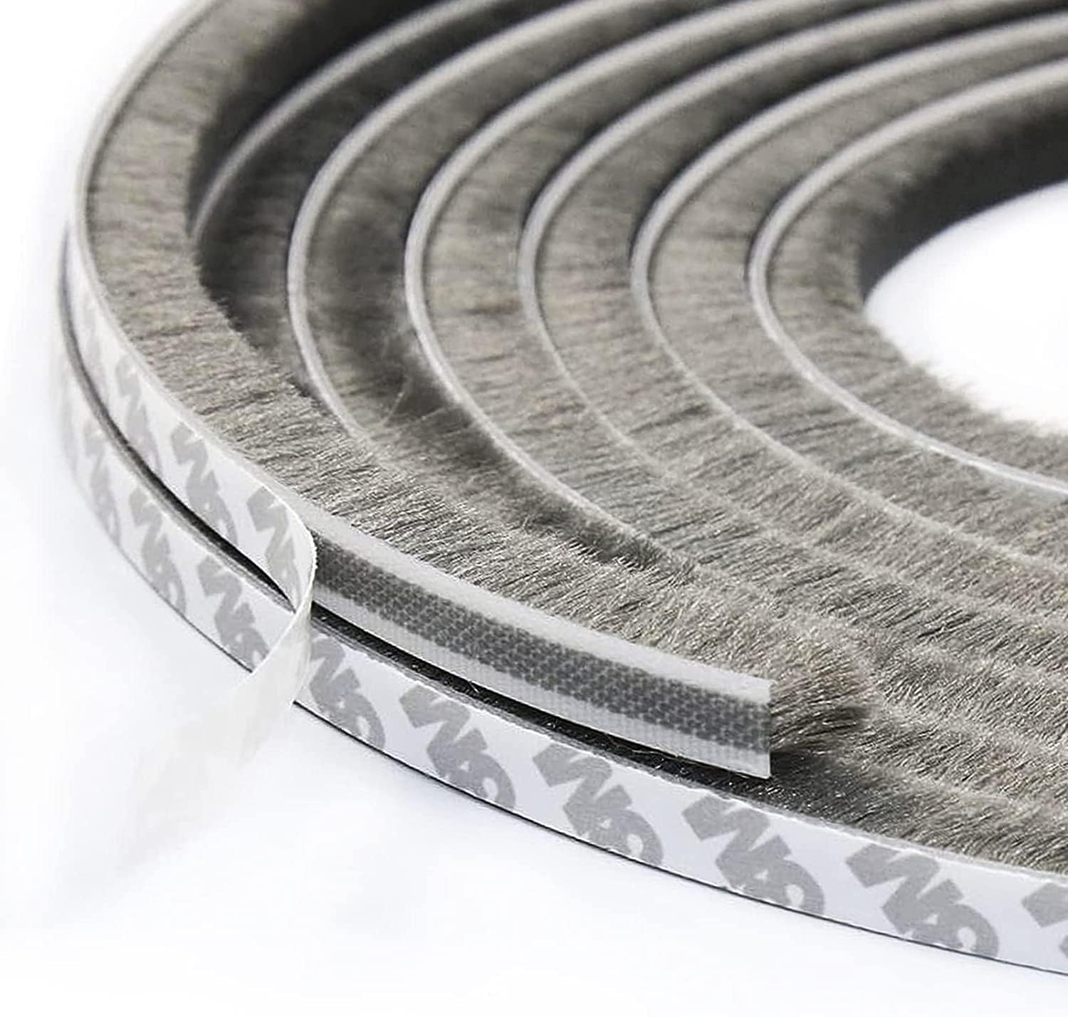 - Self Adhesive Strip Seal Strip for Windows and Doors, Door Brush Seal Strip for Sliding Door Window Frame Wind Blocker Dust Proof Soundproof. 10 Meter