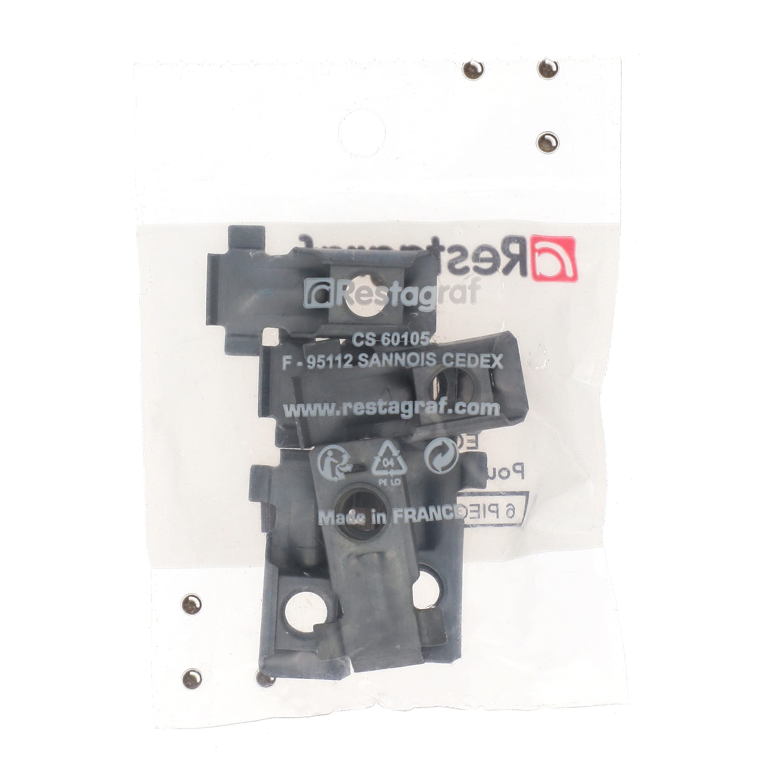 Écrou Cage Attelage Restagraf - Compatible Citroën C3 Picasso, Peugeot 206/207/208 - Réf. 316 - Lot De 2