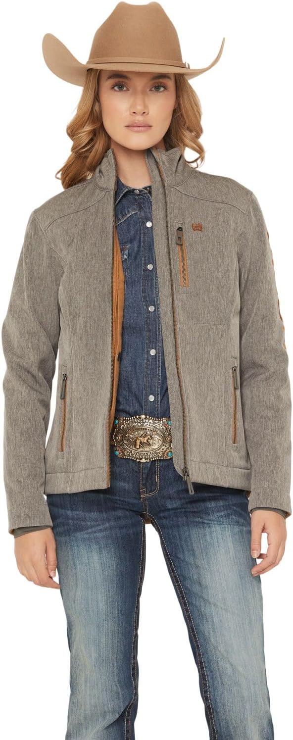 Cinch Women's Conceal Carry Charcoal Bonded Jacket