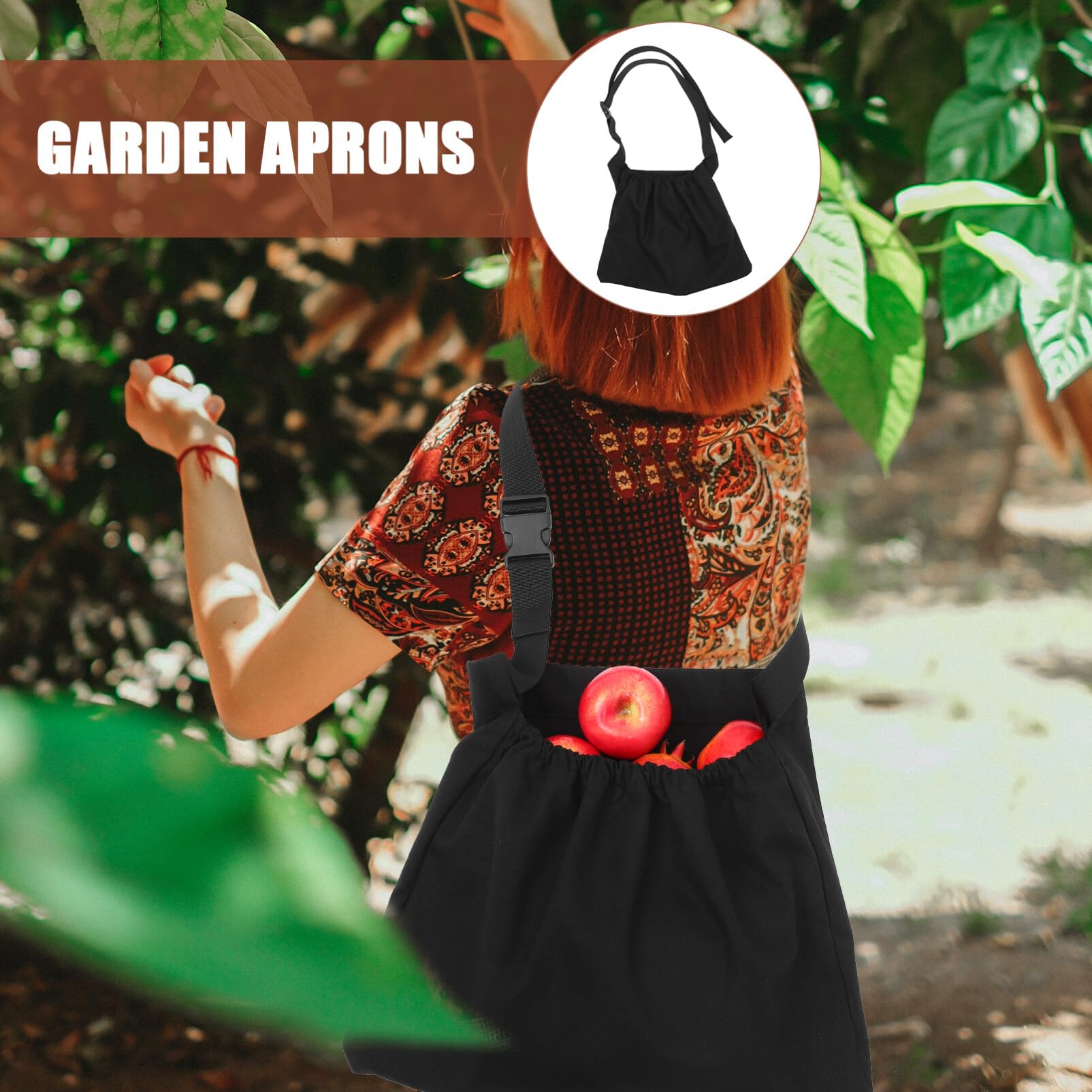 Yardwe Bolsa De Recolección De Frutas Cesta De Cosecha De Jardín Para Verduras De Jardín Delantal De Cosecha De Jardín Para Huerto Al Aire Granja