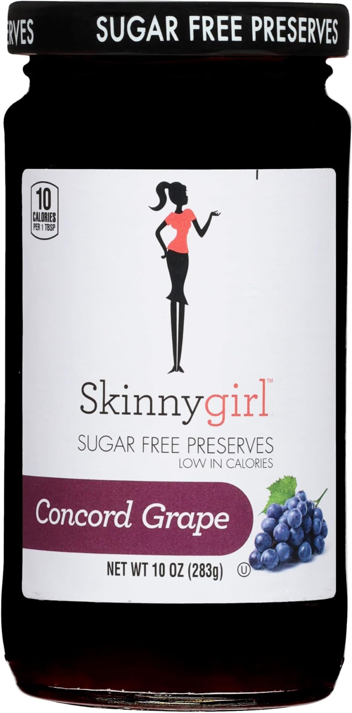 Sugar Free Cocktail Inspired Preserves, Merlot Grape, 10 Ounce