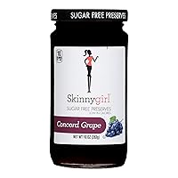 Vista 1 de Skinnygirl Sugar Free Kosher Preserves, Concord Grape, 10 Ounce
