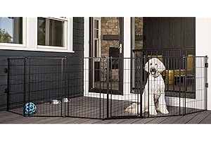 Carlson Outdoor Pet Fence with Gate