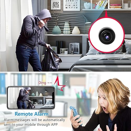 Miniatura 4 de Free 64GSmallest Wireless WiFi Camera,HD1080P Mini Camera,Portable Video Camera,Baby Monitor,Nanny Cam,Pet Camera with Night Vision,Motion