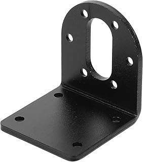 Motor Bracket Base Motor L- Shape Bracket Geared Motor Mounting Bracket Motor Fixed Rack Motor Mounting Base Motor Mounting Stand Gear Reduction Motor Holder Fixture Dc