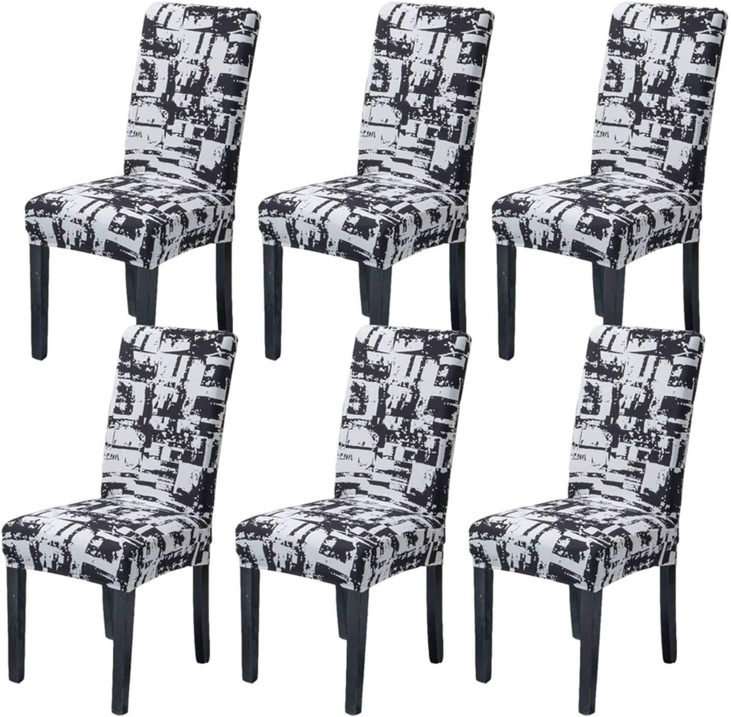 Housses De Chaise Extensibles Amovibles Pour Salle à Manger - Déco De Mariage, Fête, Anniversaire