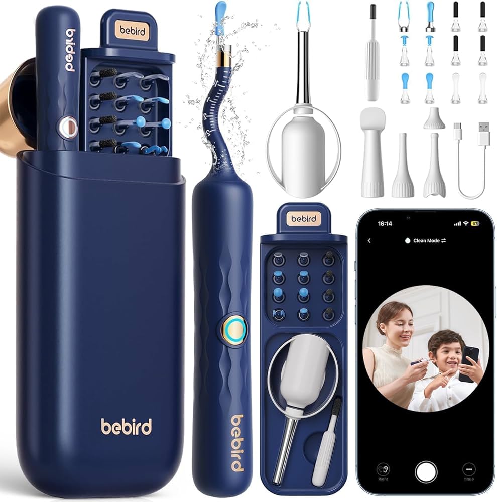bebird 耳掃除器具 ケース付き　限定価格　アプリ連動タイプ　便利アイテム bebird 耳掃除 耳かき ケース付き 限定価格 アプリ連動 便利