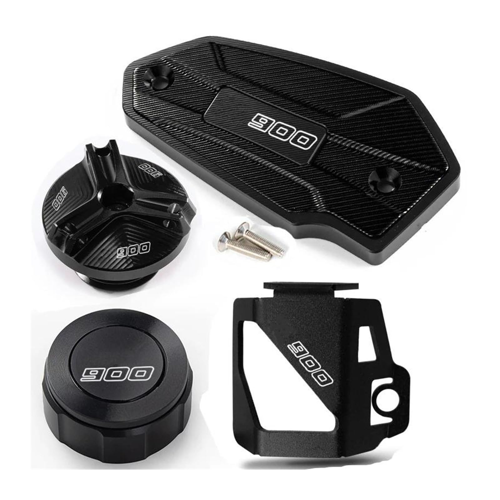 Bouchons liquide frein et huile haut de gamme pour Kawasaki Z900 2017-2023
