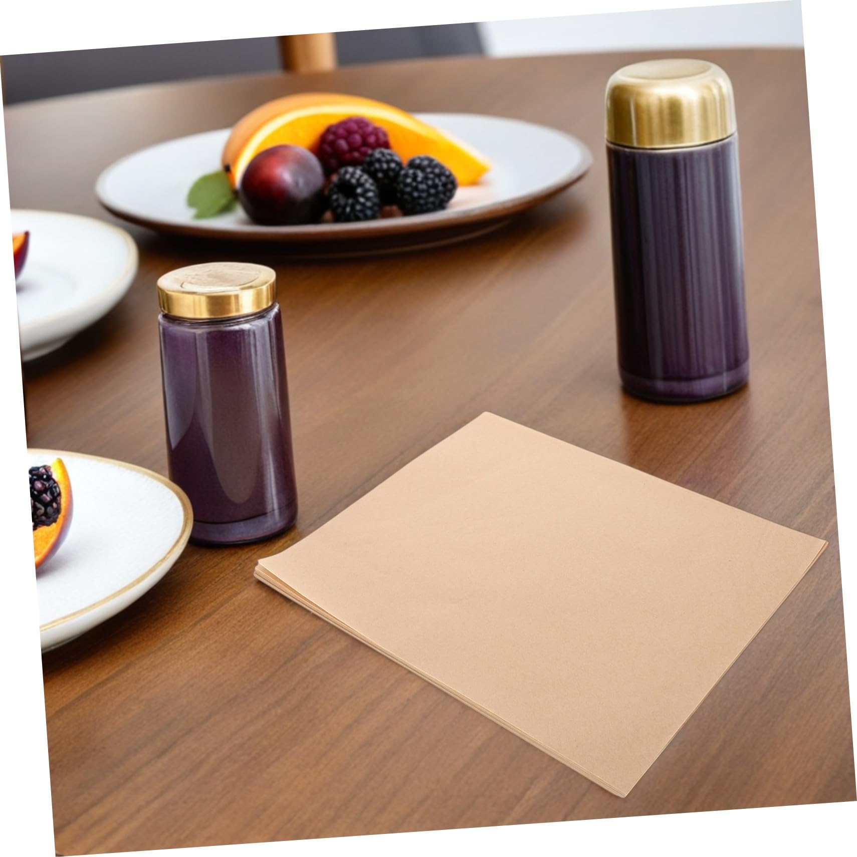 Didiseaon 500 Pièces Papier Absorbant Graisse Épais Feuilles Huile Pour Cuisson Pâtisserie Bbq Et Friture Papier Cuisson Pour Cuisine Santé