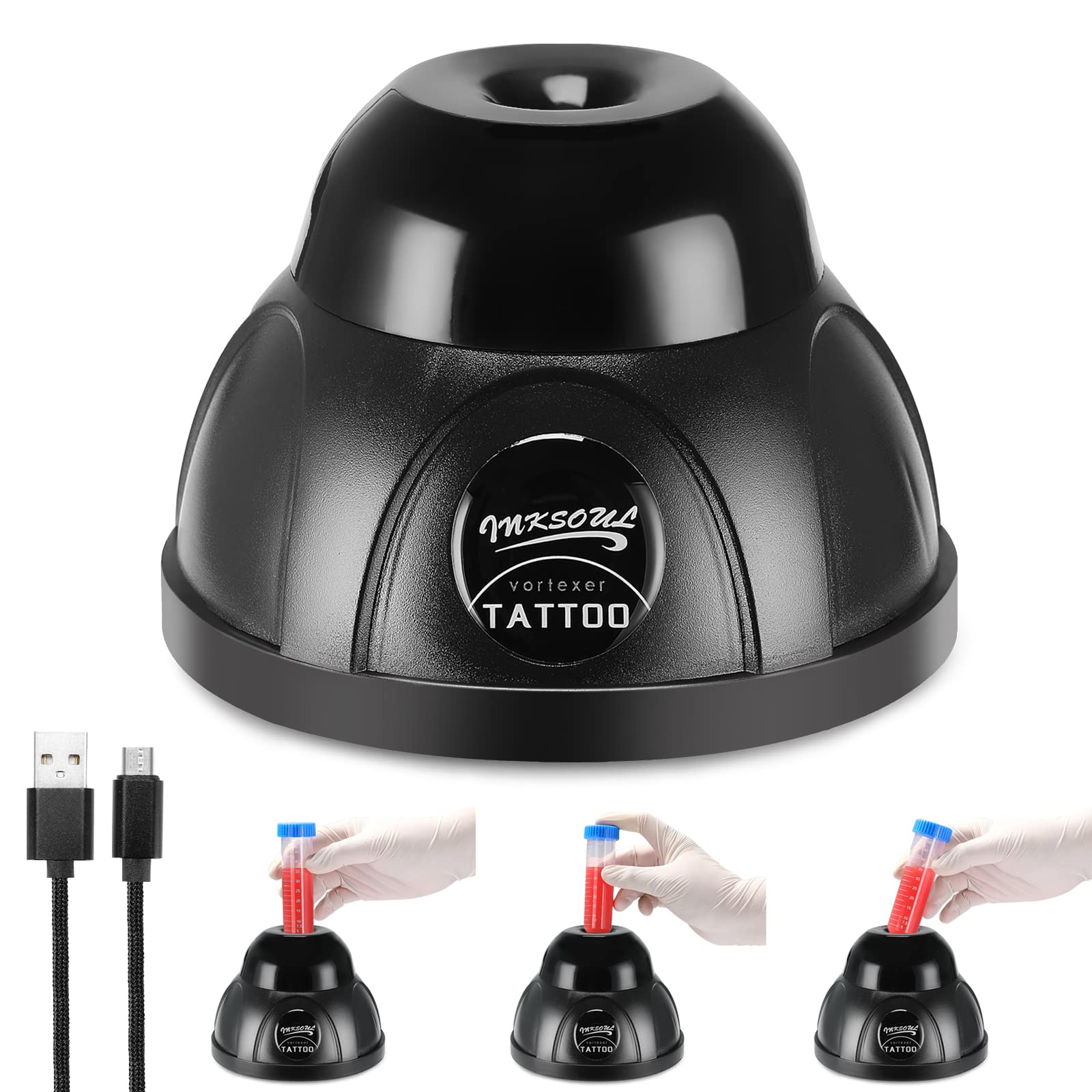 Buy Mini Vortex Mixer, 7000 rpm Portable Vortex Shaker 30ml Liquid