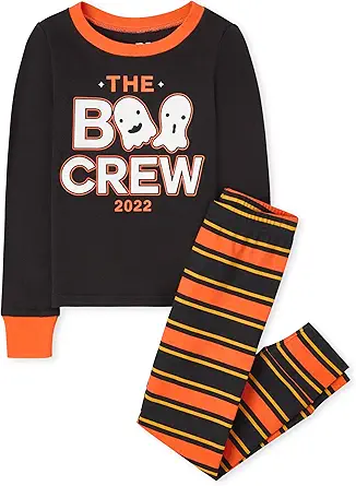The Children's Place Baby Girls' Halloween Pajamas, Cotton