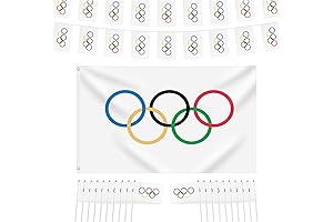 Funnlot Olympic Spirit Decorations Kit: Enhance Your Celebrations with Olympic Grandeur
