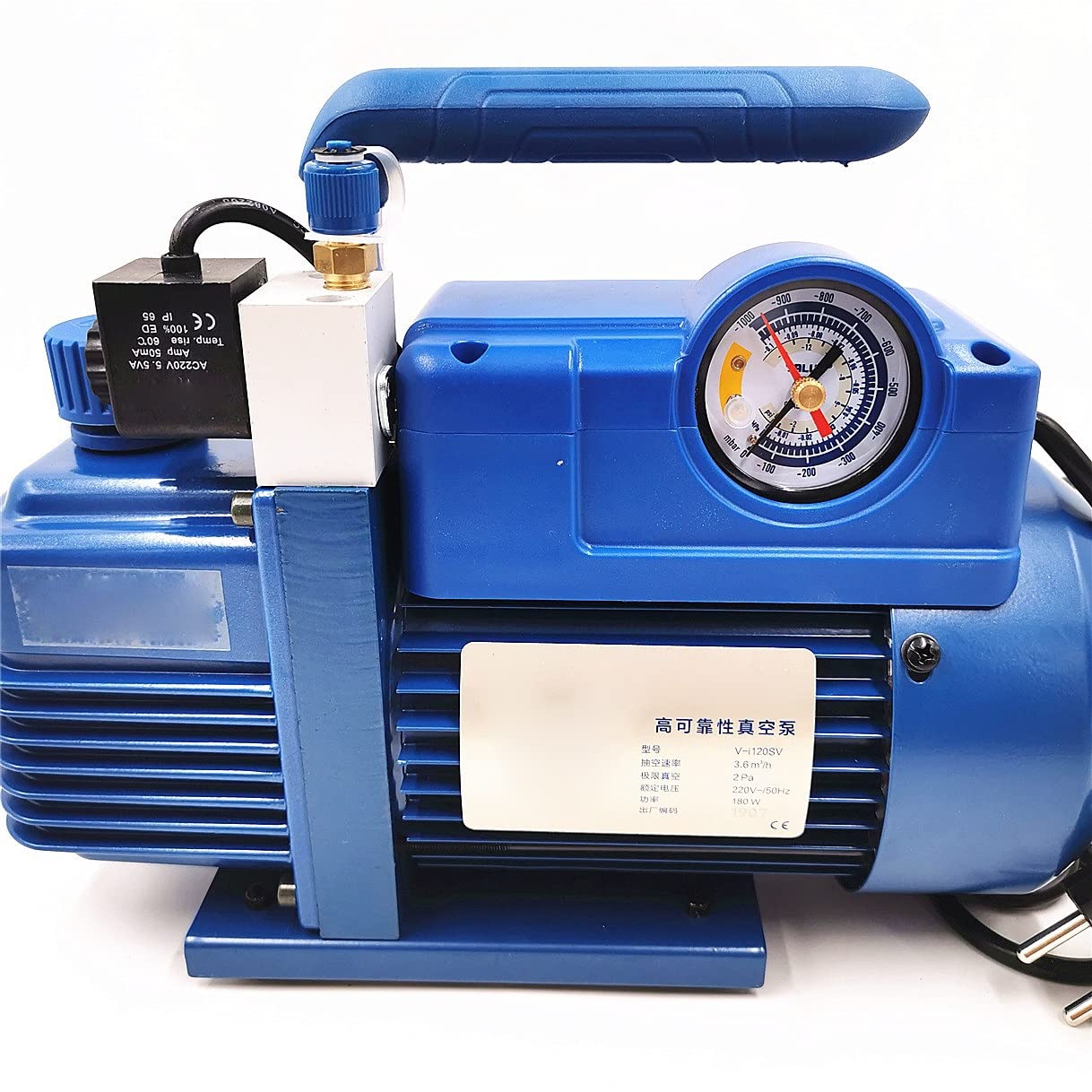 3,6 m3/h 220V 180W V-i120SV Klimatyzacja Laboratorium Pompa Powietrza Chłodzenie R410 1L R410 R407C, R134a, R12, R22