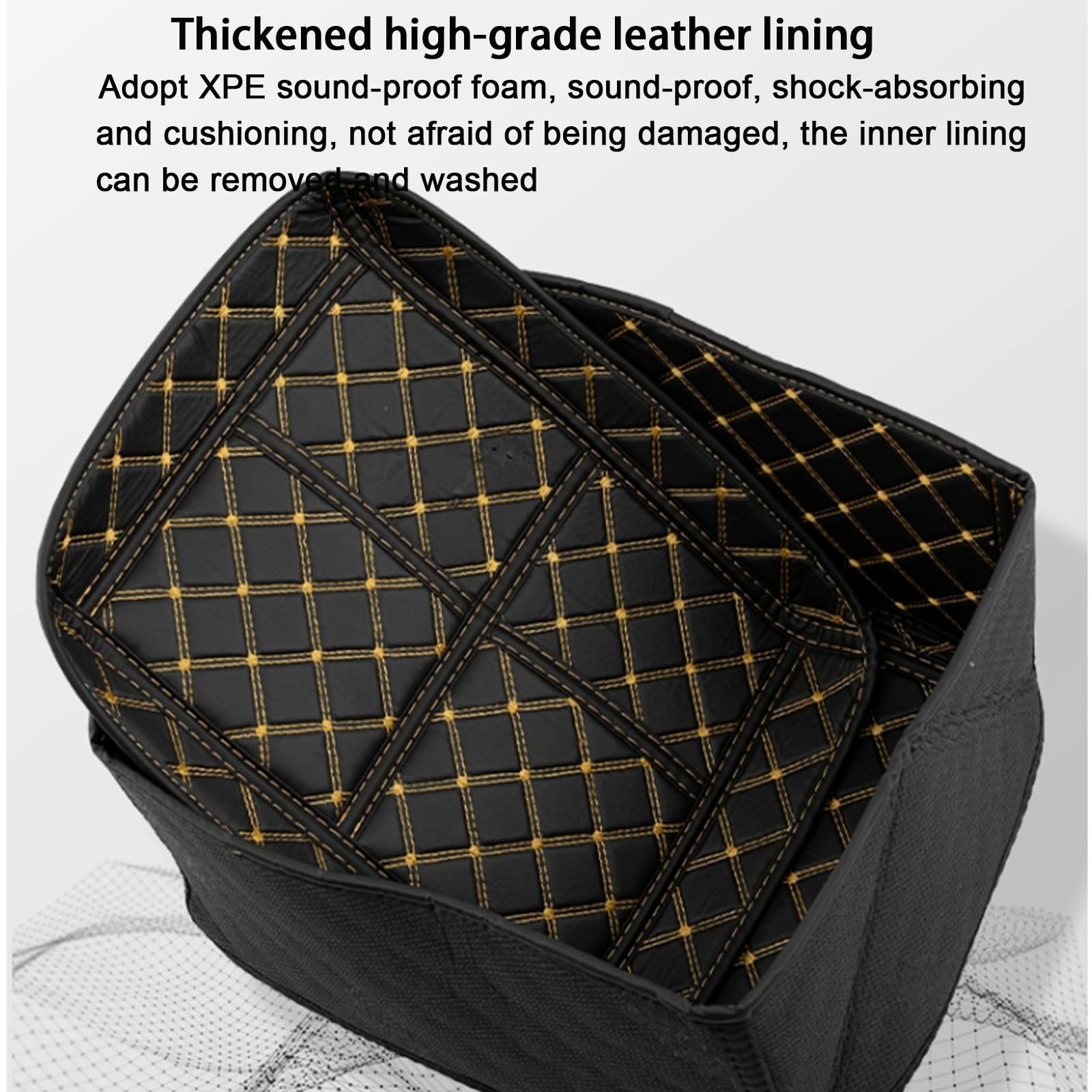 Bauletto Moto Retrò Impermeabile 40x30x27cm - Valigia Per Casco Con Serratura A Combinazione - Foto 7