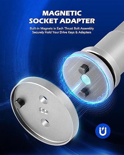 Miniatura 5 de Orion Motor Tech Juego de 32 piezas de herramientas de freno duales, juego de herramientas de pinza de freno de disco 2 en 1 y juego de herramientas