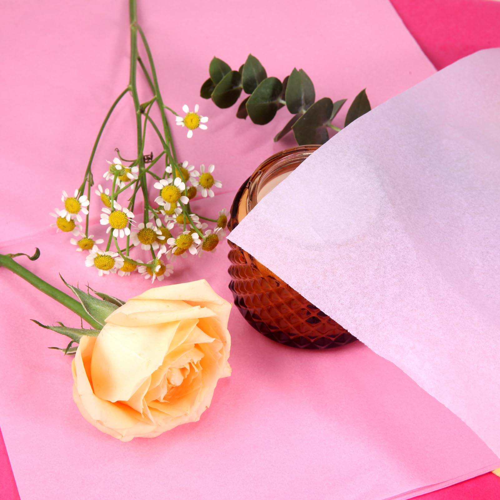 ihaspoko 60 Hojas de Papel de Seda Colorido, 50×35 cm Papel de Envolver para Manualidades y Envoltura de Regalos Decorativa.