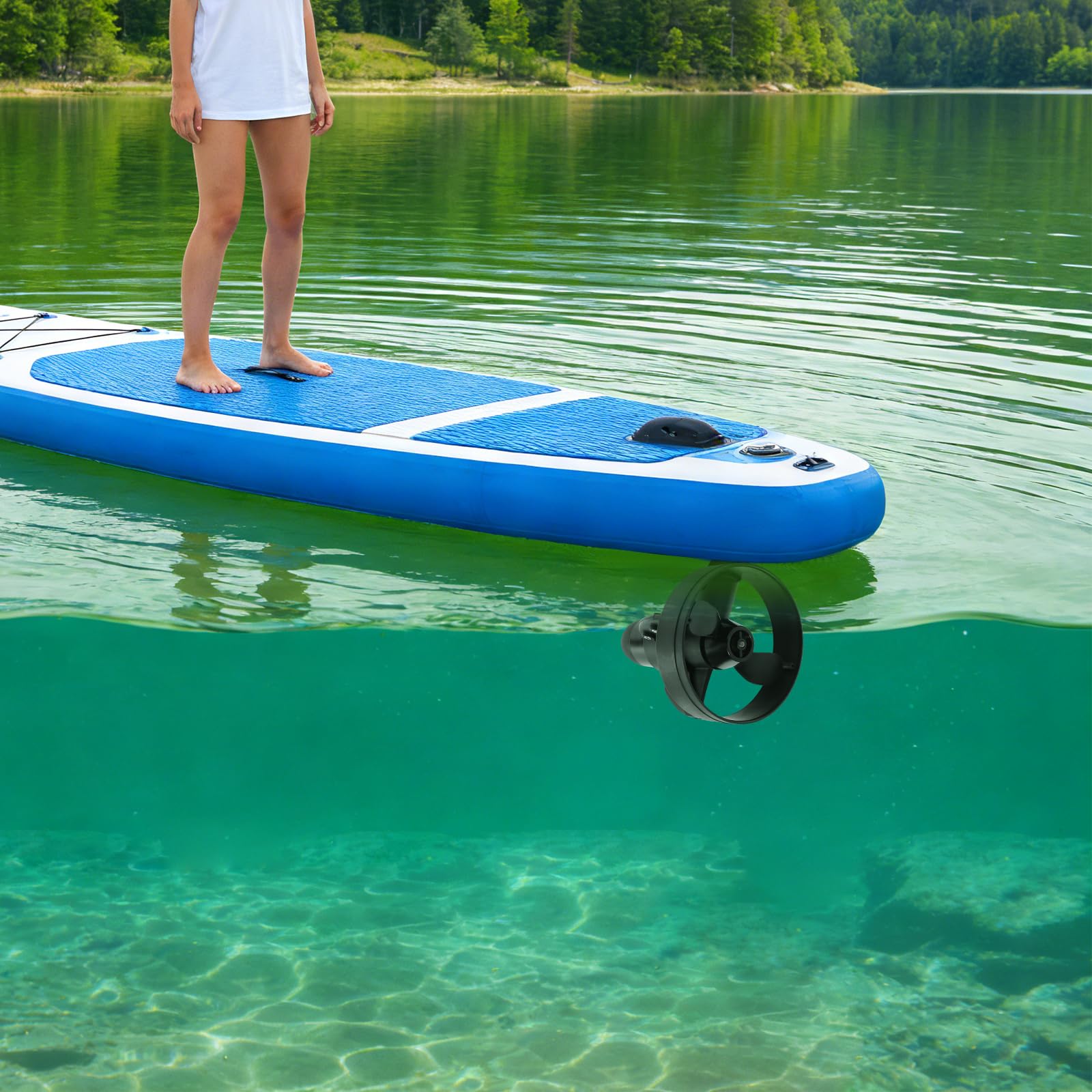 Motore subacqueo Brushless 288 W 12 V impermeabile per SUP kayak surf