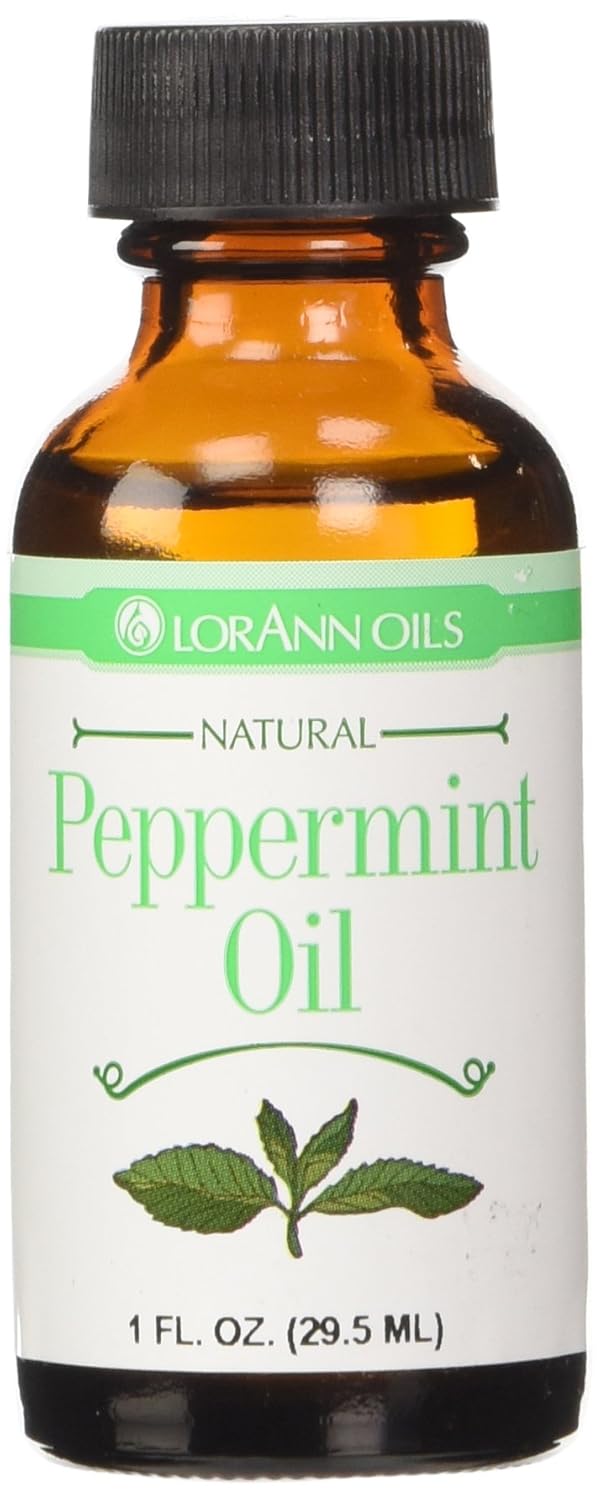 LorAnn Peppermint Oil SS Natural Flavor, 1 ounce bottle - 4 pack