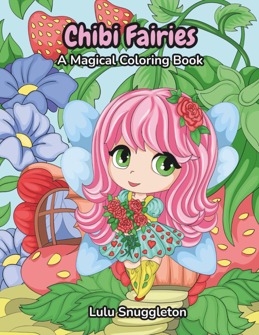 Chibi Fairies: A Magical Coloring Book for Stress Relief and Relaxation!