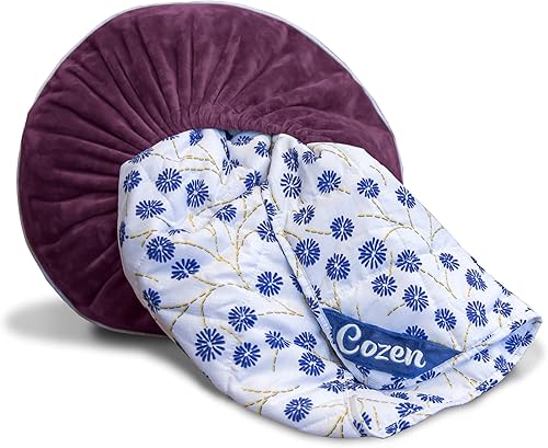 Miniatura 10 de Flippy Cozen - Cojín de forro polar portátil 2 en 1 para adultos, solución versátil de comodidad para el hogar y compañero de viaje, compacto,