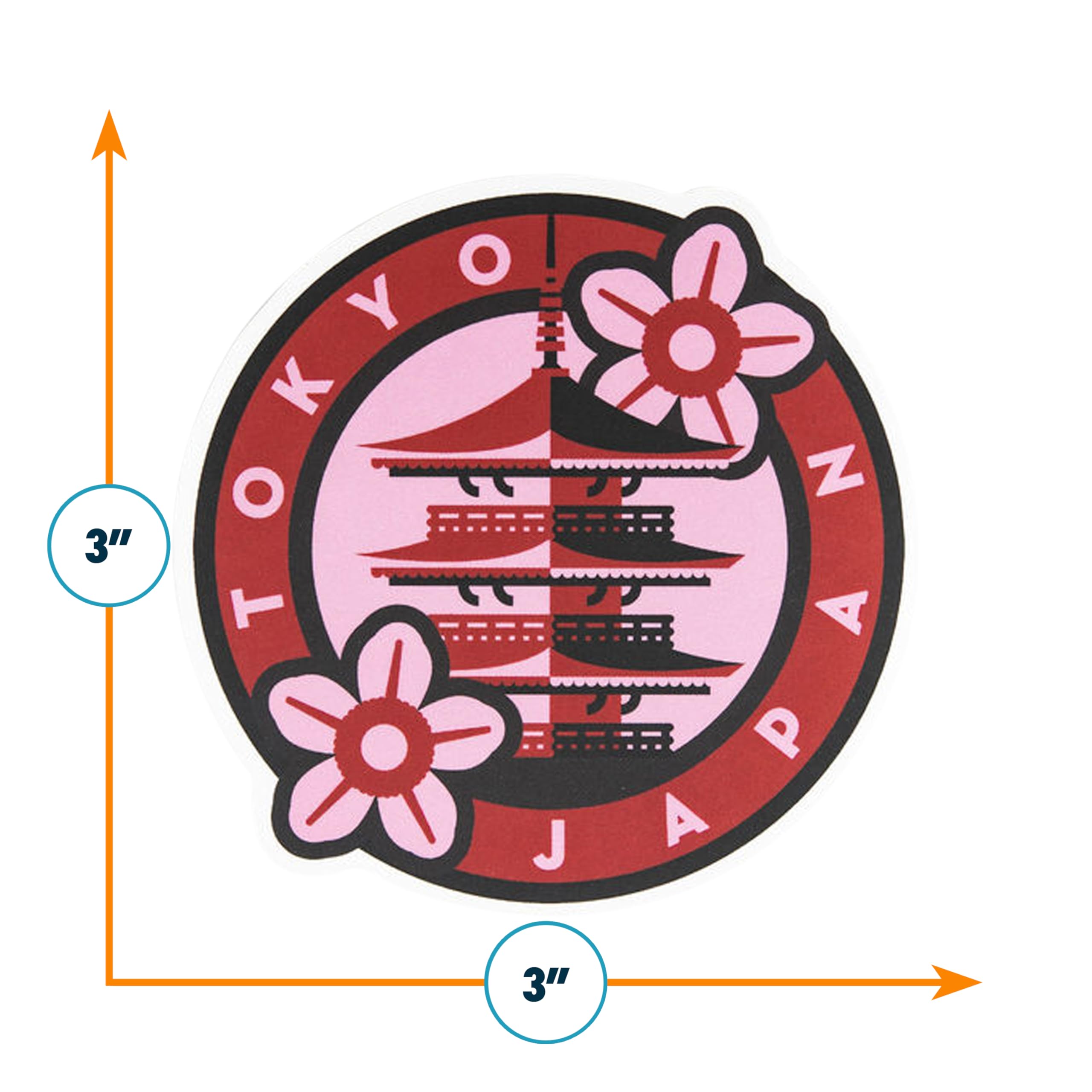 Amazon.com: Vagabond Heart Tokyo Sticker - Weatherproof Vinyl