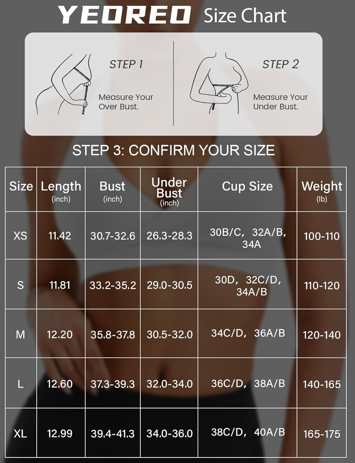 YEOREO LuxFlow Cross Over Workout Halter Sports Bra for Women Backless Gym Bra Padded - Image 6