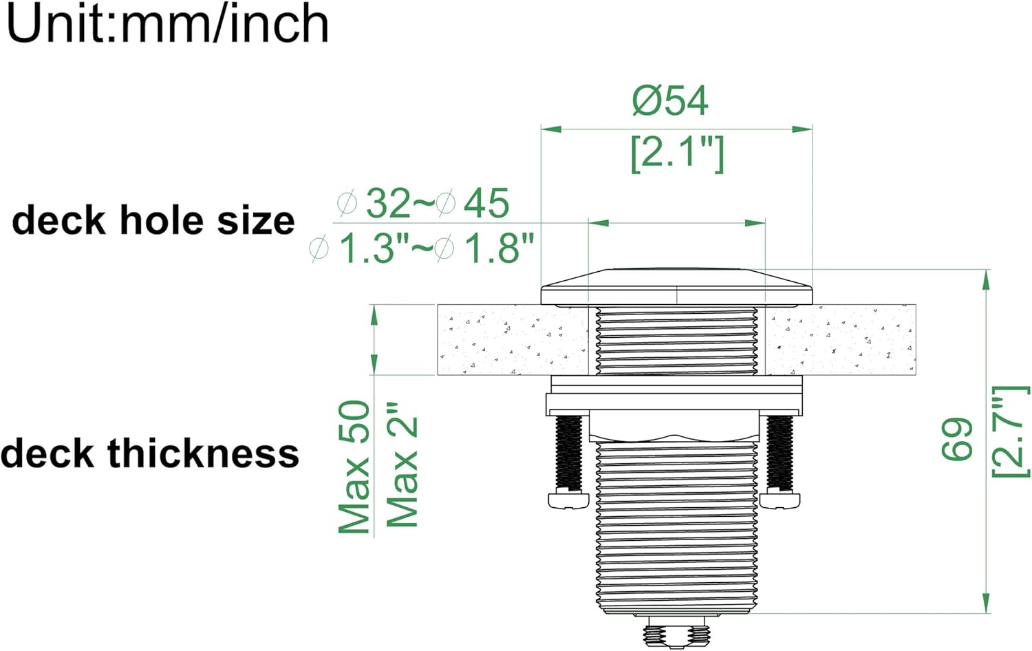 Bеѕt Dеаl 🛒 Sink Top Air Switch Kit Air Button for Garbage Disposal with Alumimum Alloy Power Module (Matte Black)