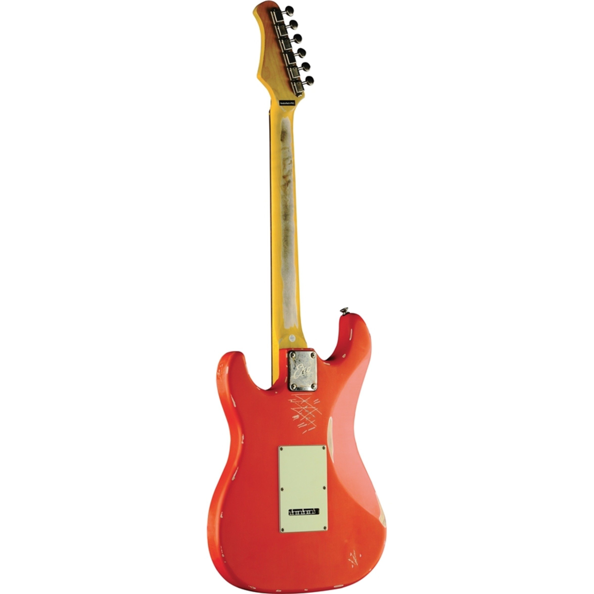 Amazon.com: EKO S-300 Relic Series Electric Guitar - Fiesta Red