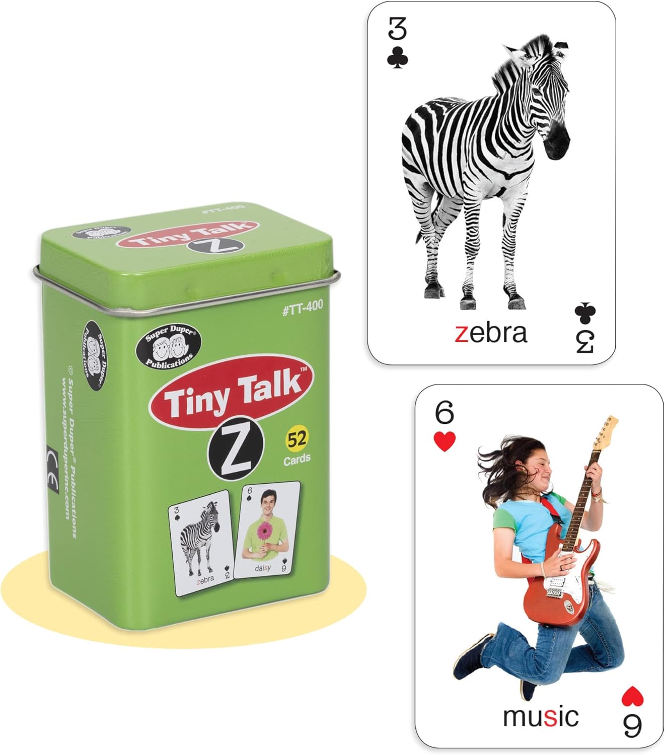 Super Duper Publications | Tiny Talk Articulation and Language Photo Flash Cards: Set 1 (10 Card Decks) | Educational Resource for Children
