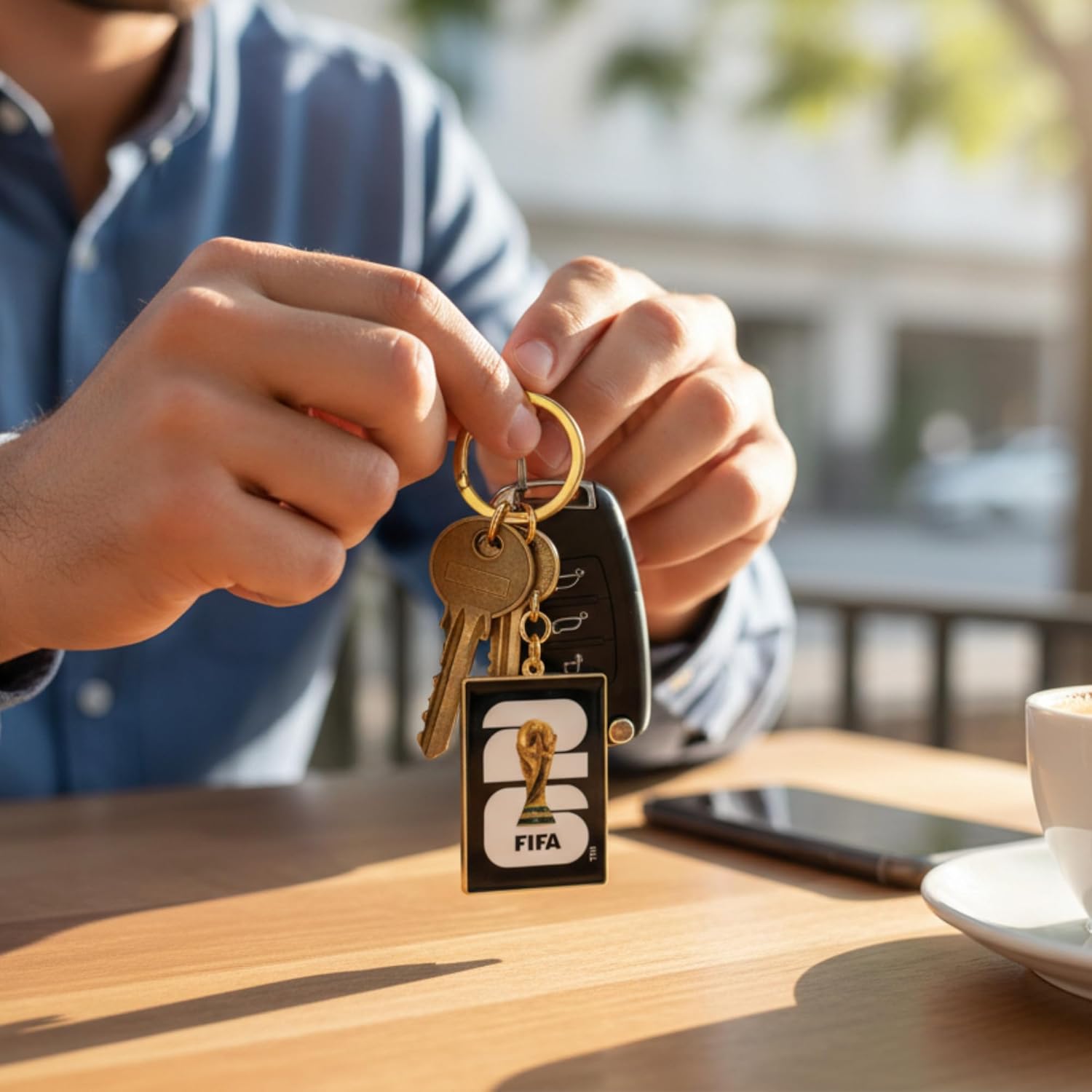 Official FIFA World Cup 2026 Edition Emblem Key Chains - Image 4