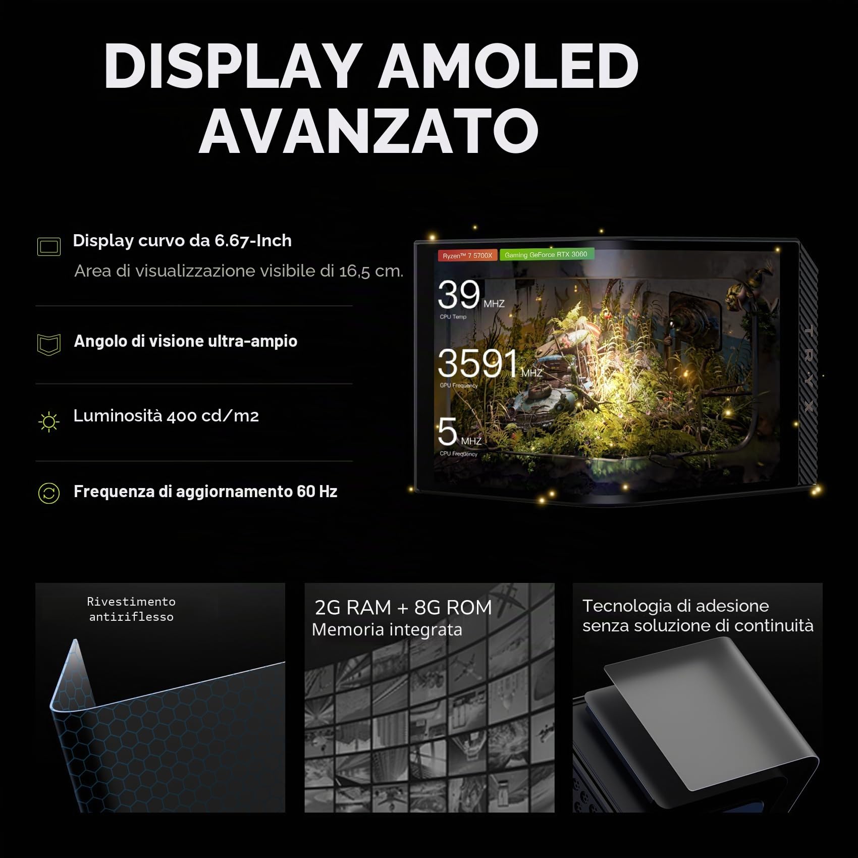 Tryx Panorama Argb 360 Processore Kit Di Raffreddamento A Liquido 12 Cm Nero 1 Pz (tryx Panorama 360 Argb Black All In One Cpu Cooler - 360mm)