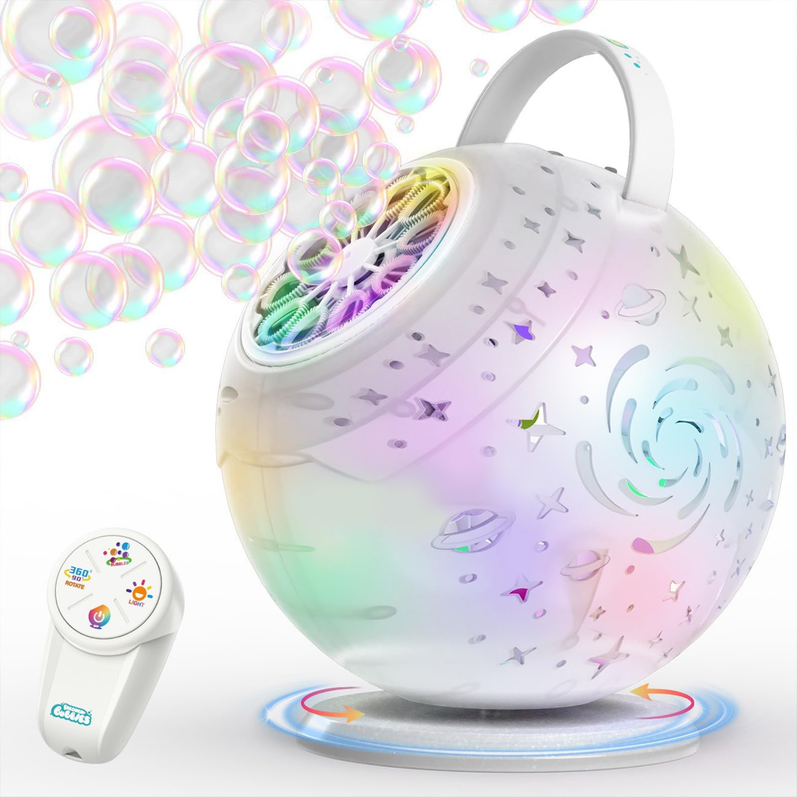 Fabricante de burbujas LED para actividades al aire libre